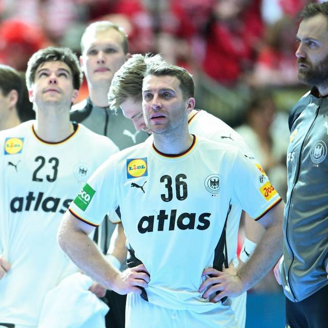 Handball-EM - Deutschland - Dänemark