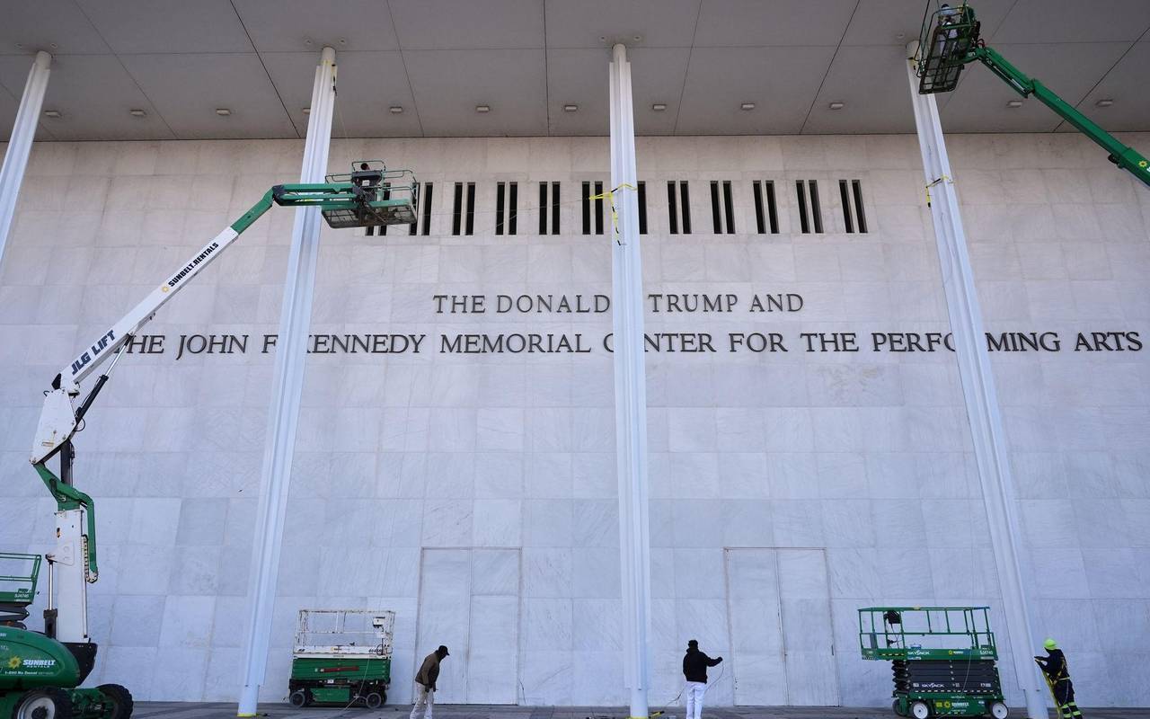 Aus Kennedy Center wird Trump Kennedy Center