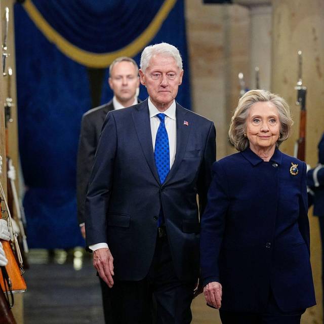 Bill und Hillary Clinton