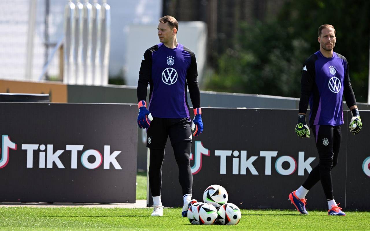 Nationalmannschaft in Herzogenaurach - Training