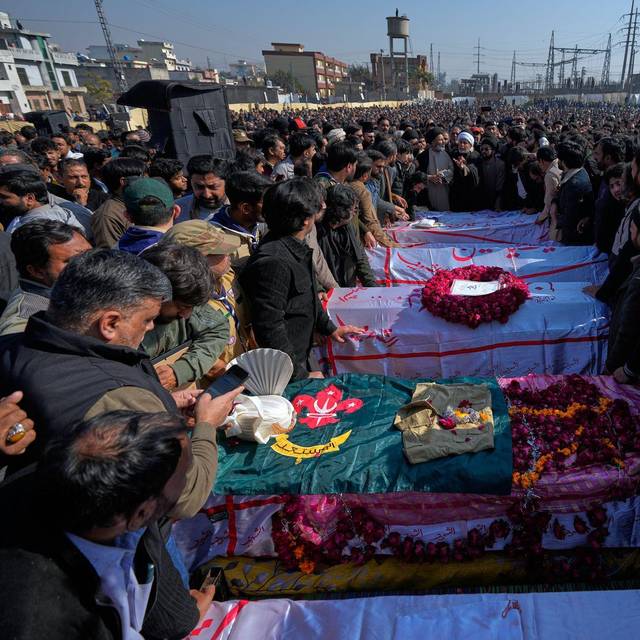 Selbstmordanschlag in Pakistan - Trauerfeier