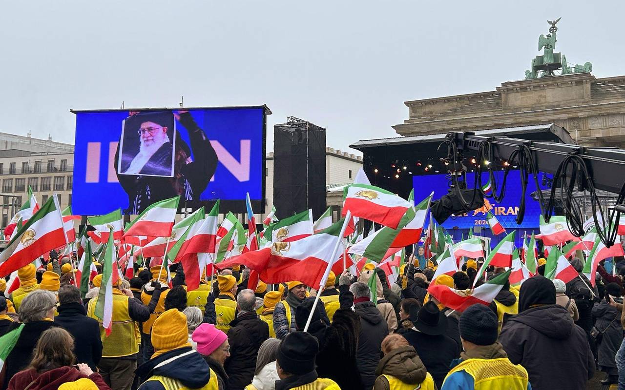 Demonstration für Freiheit im Iran