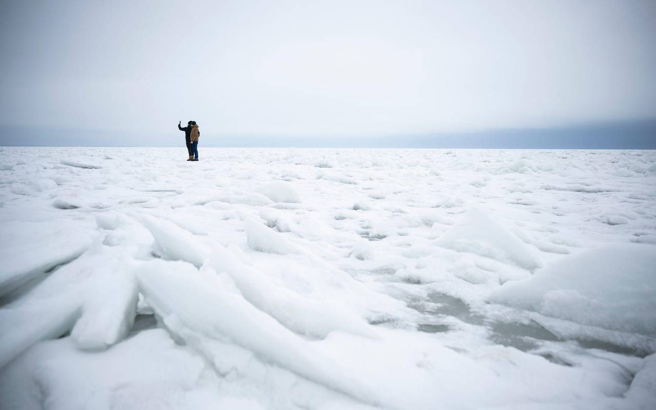Winter an der Ostseeküste