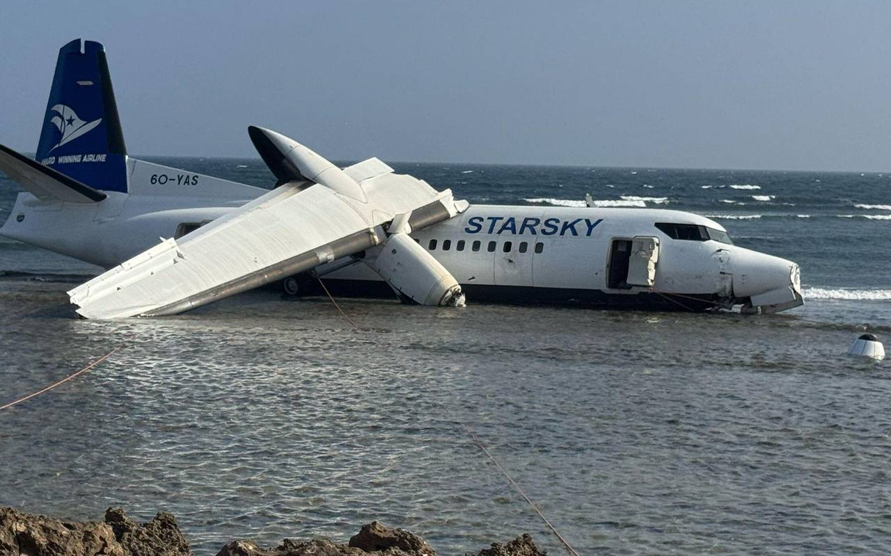 Flugzeugcrash in Mogadischu