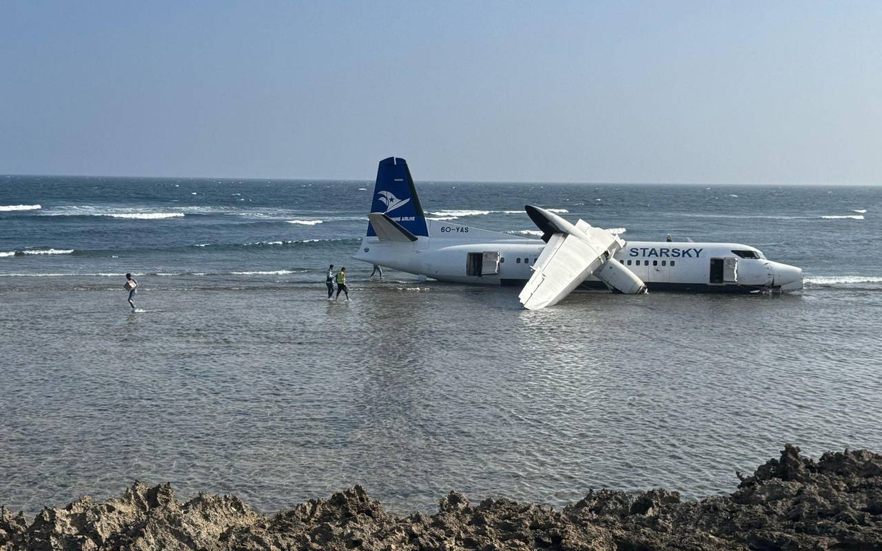 Flugzeugcrash in Mogadischu