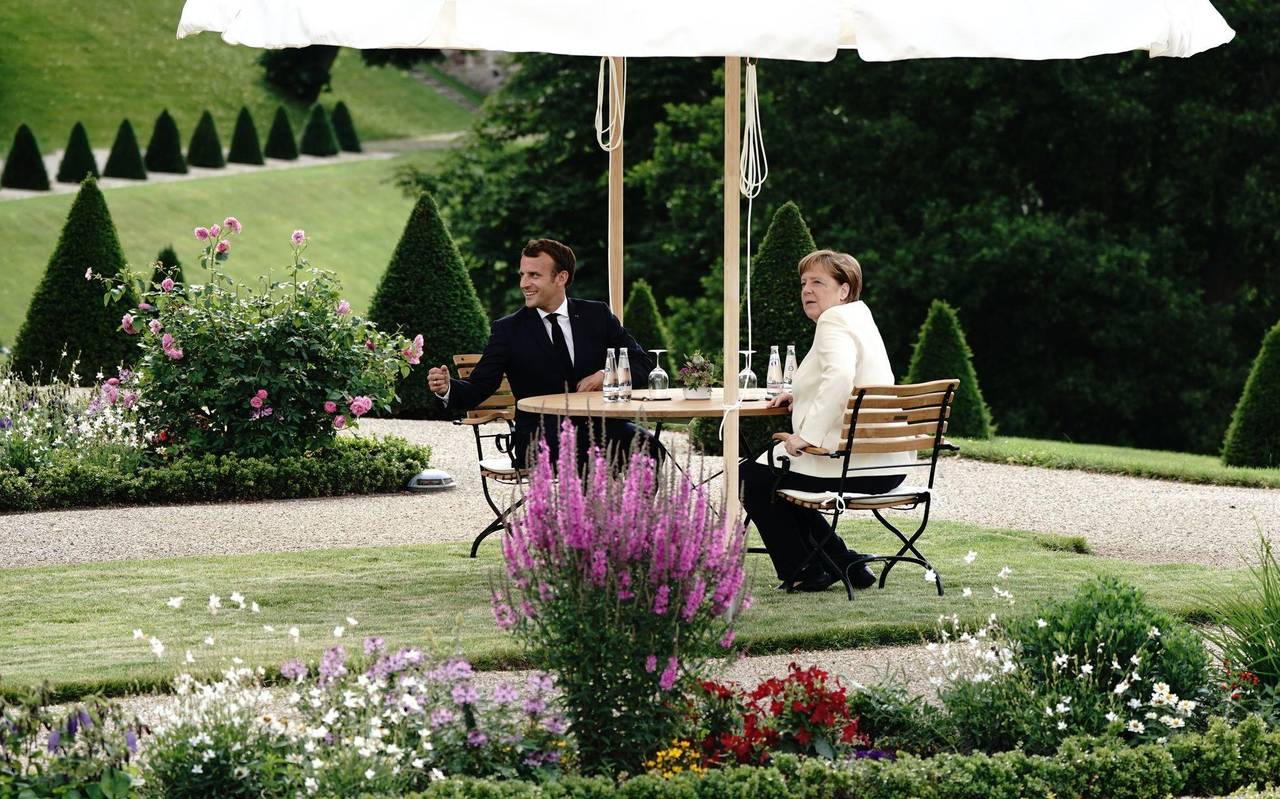 Treffen Merkel und Macron