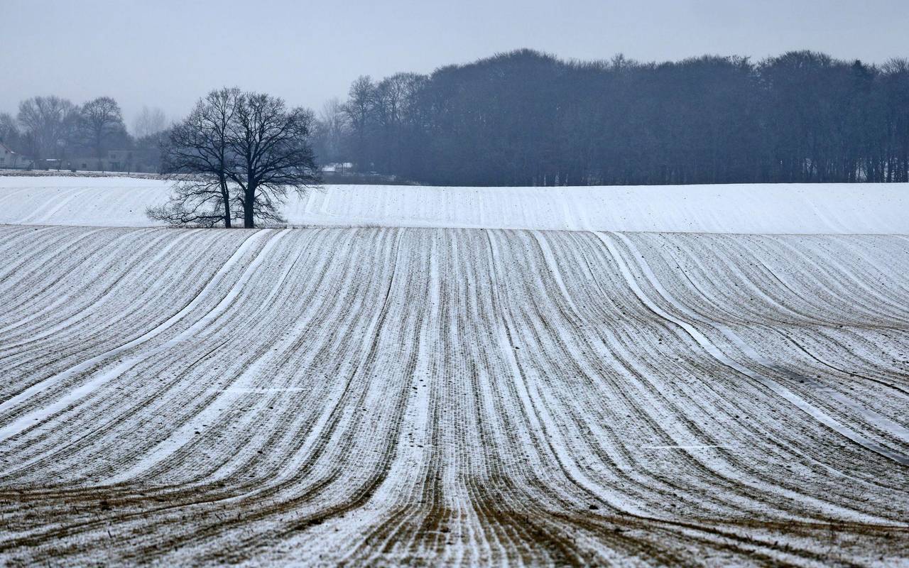 Winterwetter in Norddeutschland