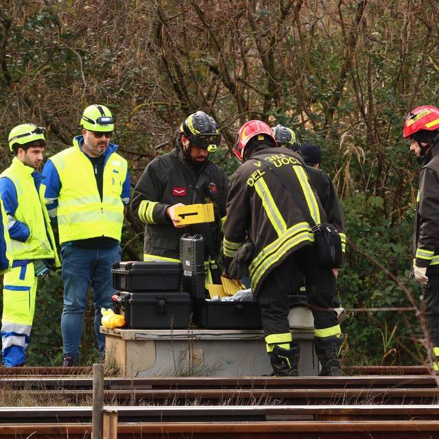 Italien - Brand bei Pesaro