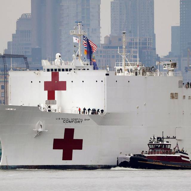 Lazarettschiff «USNS Comfort»