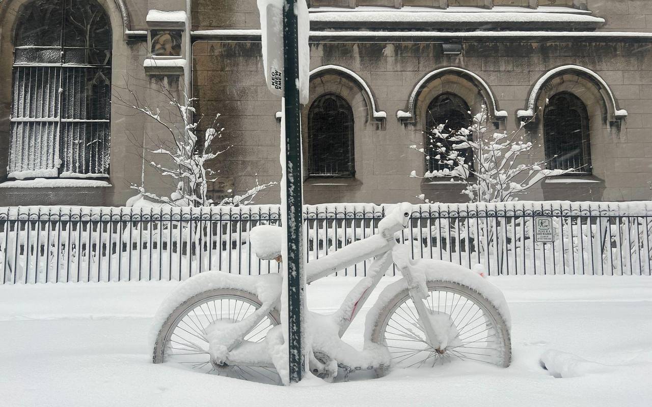 Winterwetter in New York