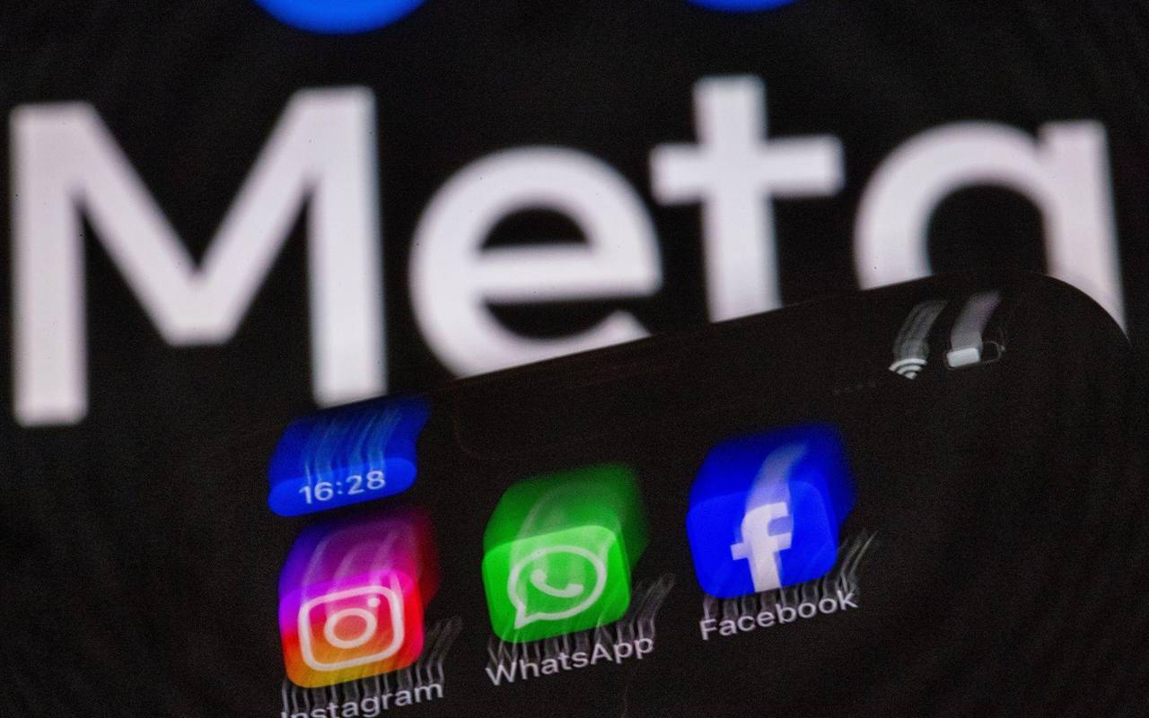 Die Meta Apps Instagram, Facebook und WhatsApp