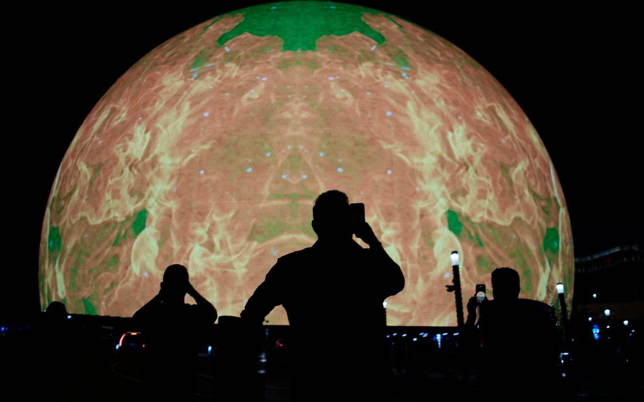 Sphere - Spektakuläre Konzert-Kugel in Las Vegas eröffnet