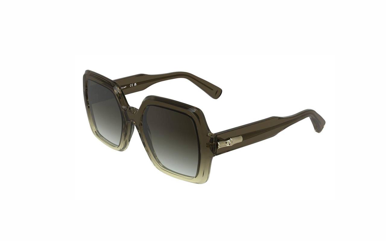 Farbverlauf an der Fassung von Longchamp