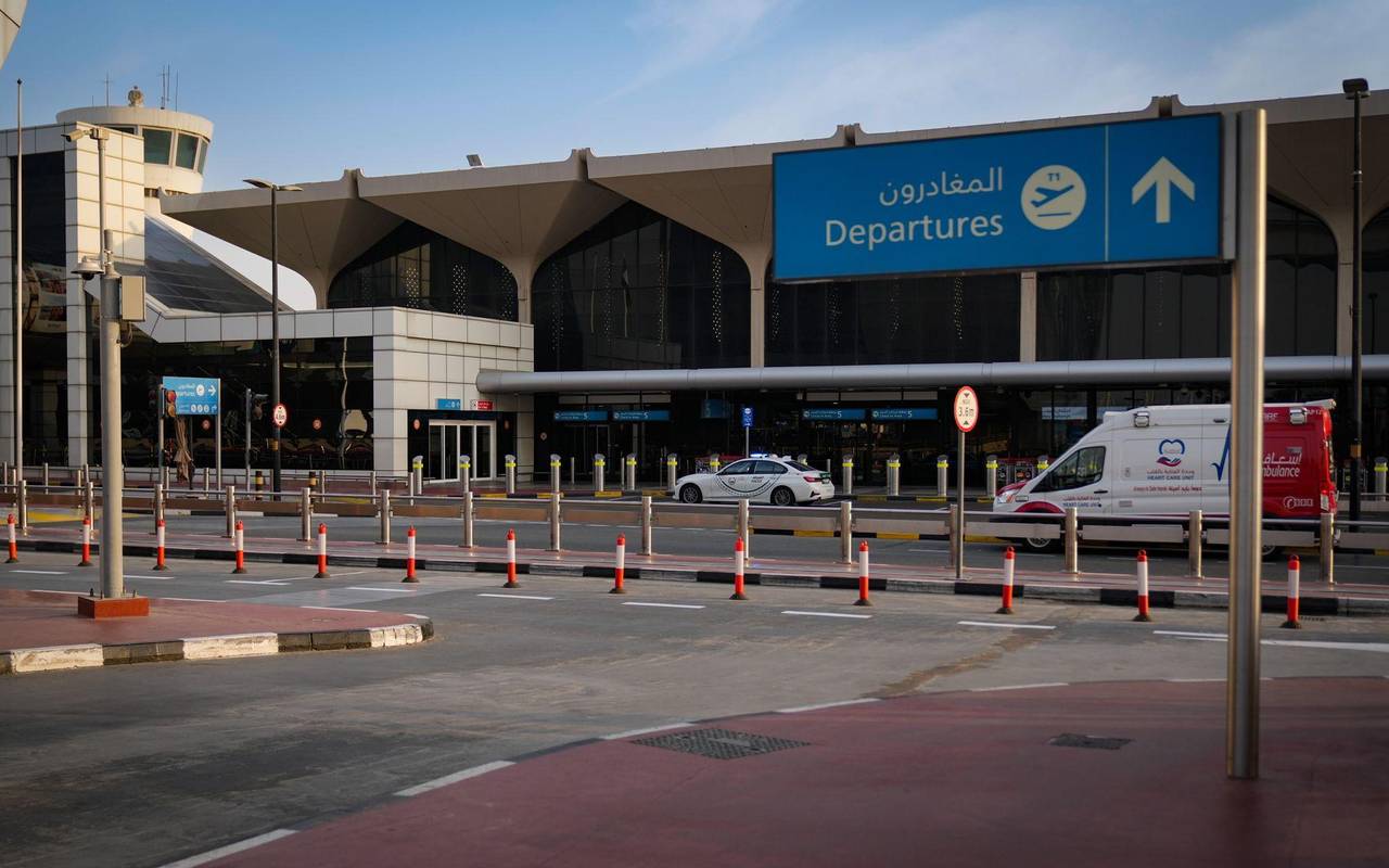 Angriff auf den Iran - Flughafen in Dubai