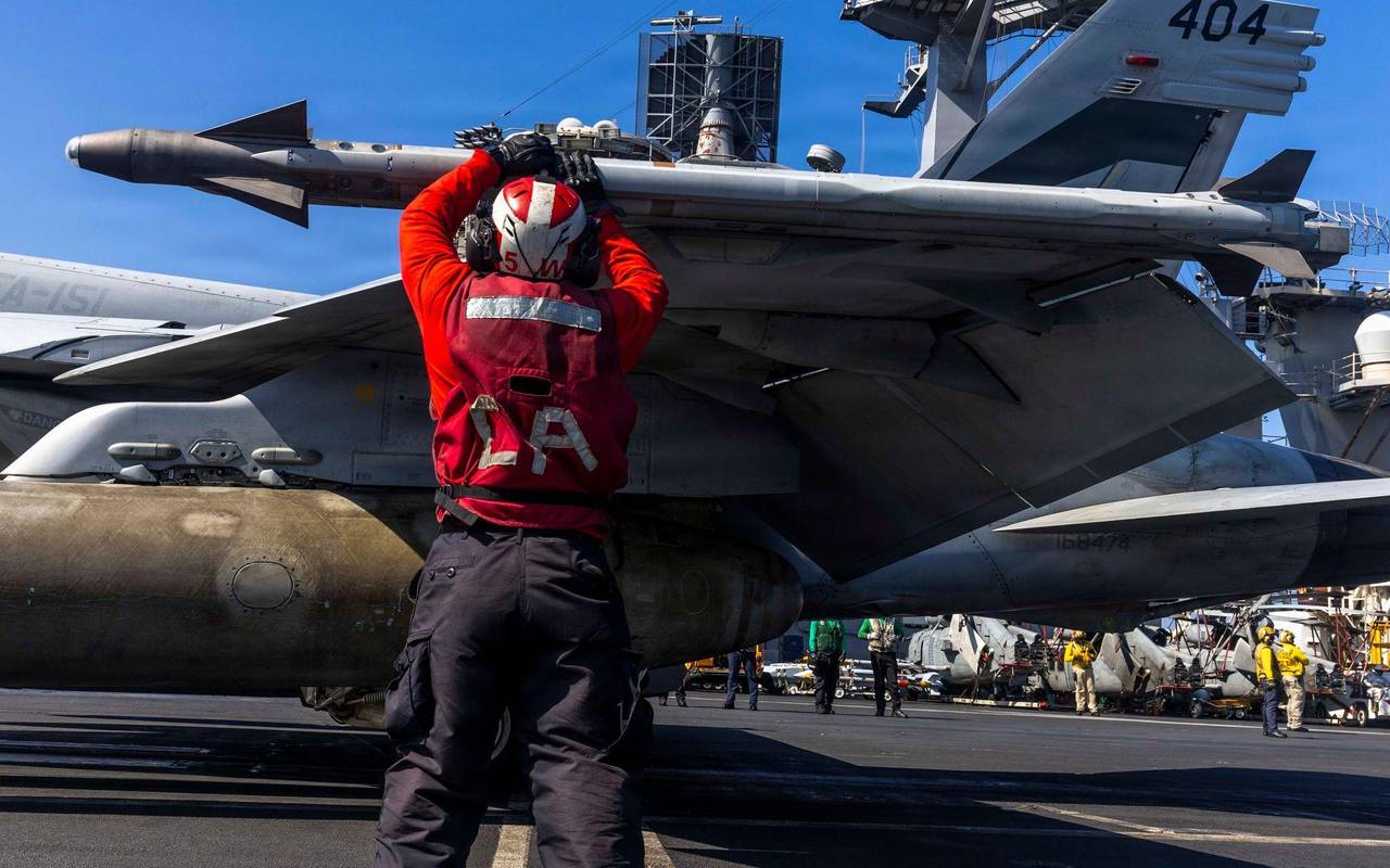 Iran-Krieg - USS Abraham Lincoln