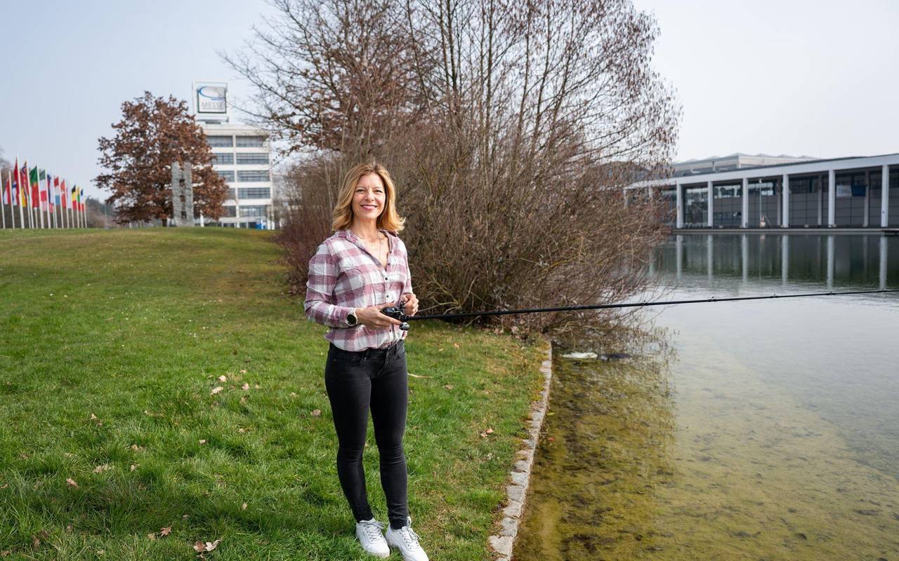 Beginn der Messe Aqua-Fisch - Barbara Kijewski