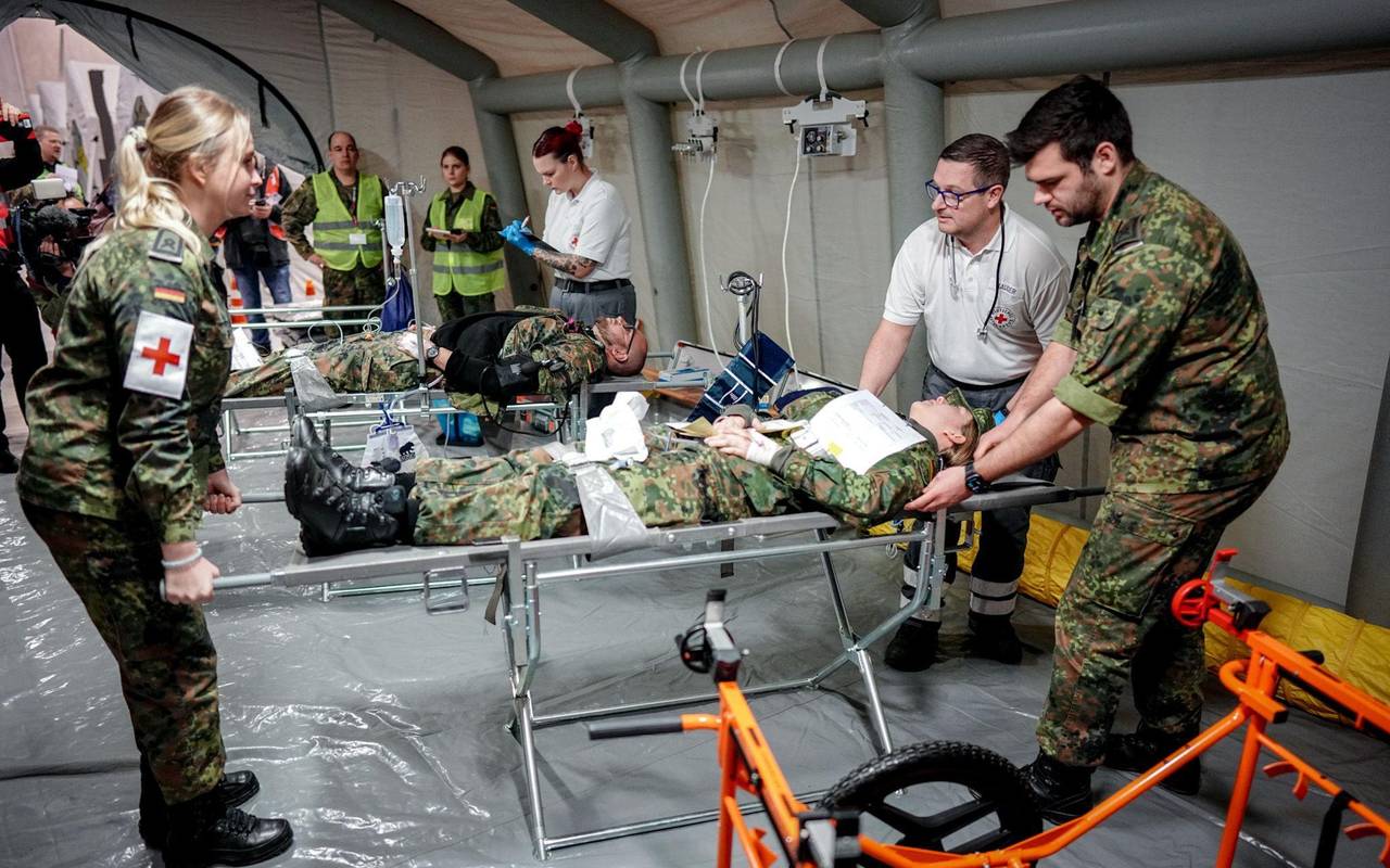 Übung «Medic Quadriga» der Bundeswehr