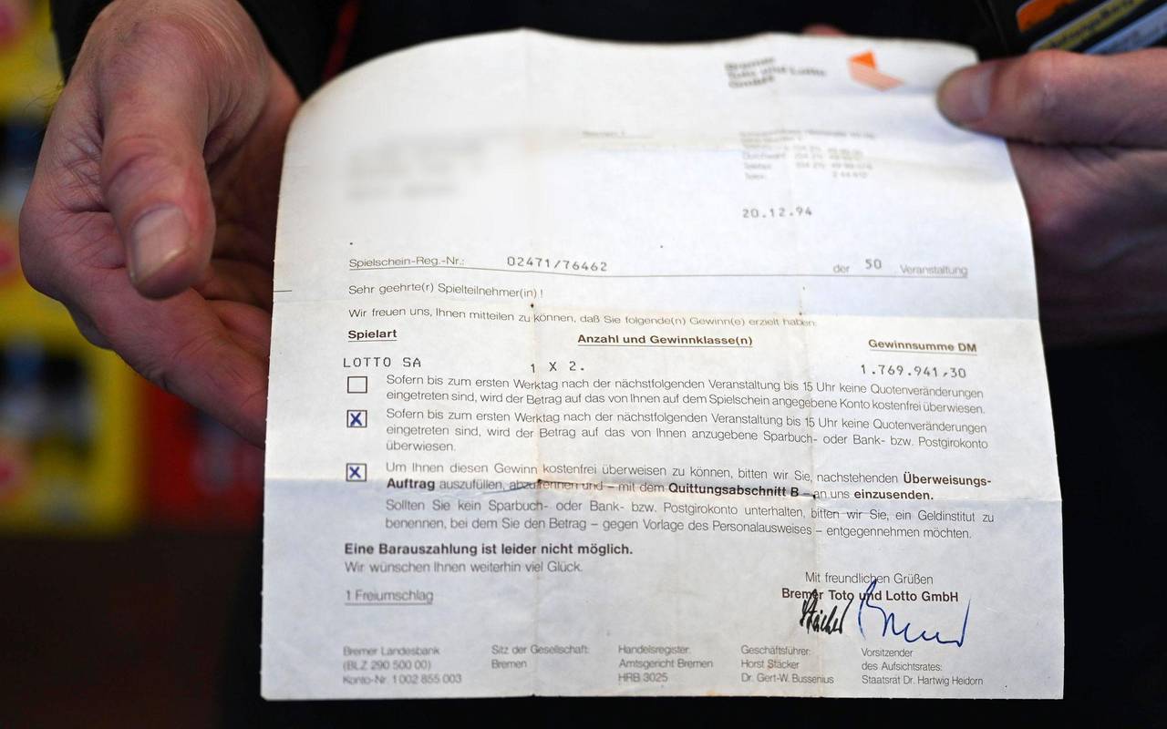 Lottogewinner Oliver Intemann