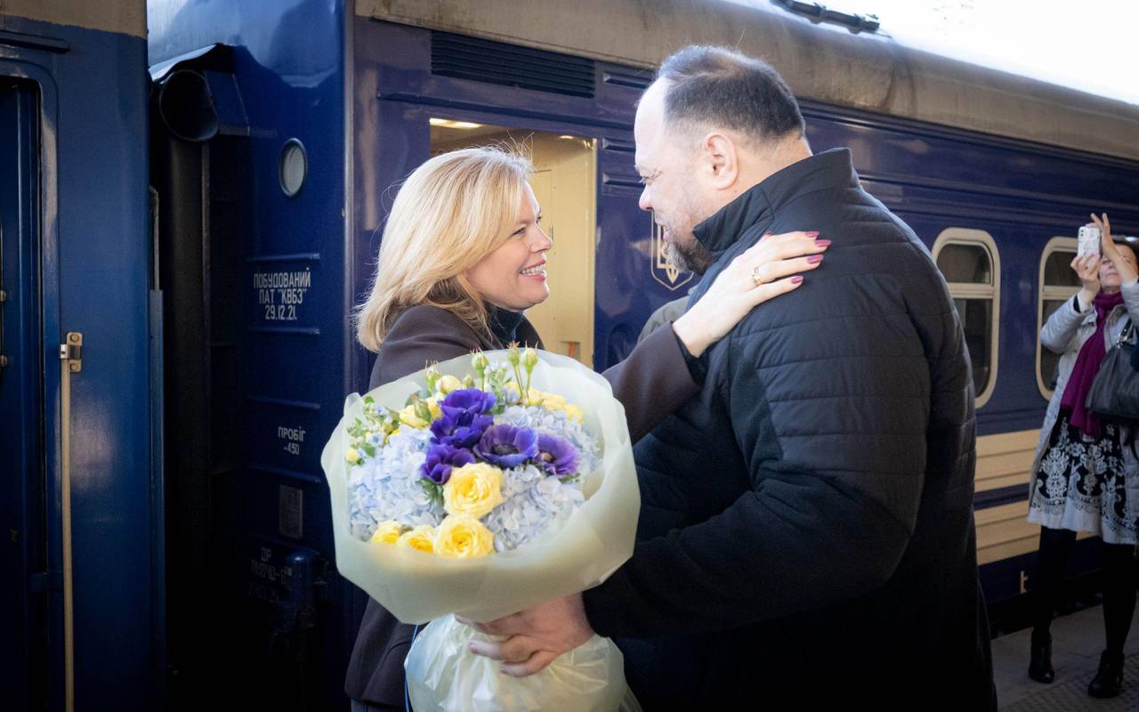 Bundestagstagspräsidentin Klöckner reist in die Ukraine