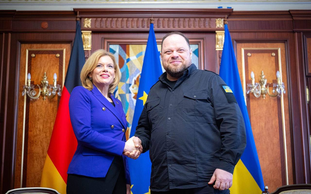 Bundestagstagspräsidentin Klöckner in der Ukraine