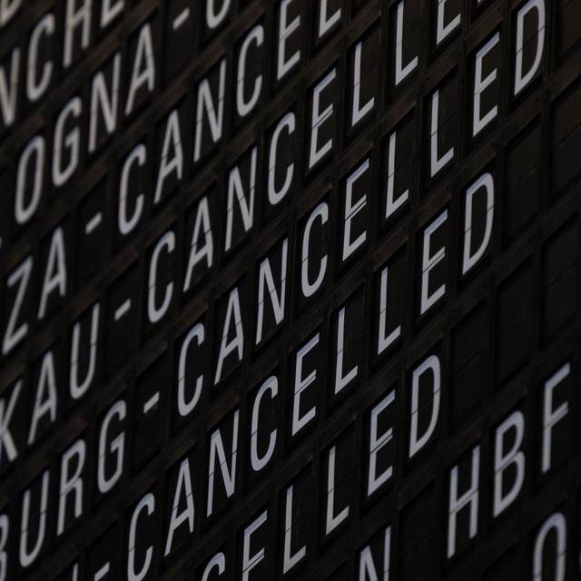 Pilotenstreik bei der Lufthansa - Frankfurt am Main