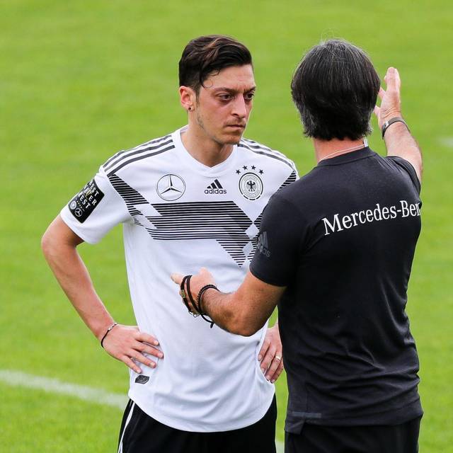 Joachim Löw und Mesut Özil