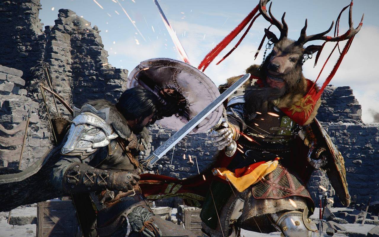 Screenshot aus dem Spiel «Crimson Desert»