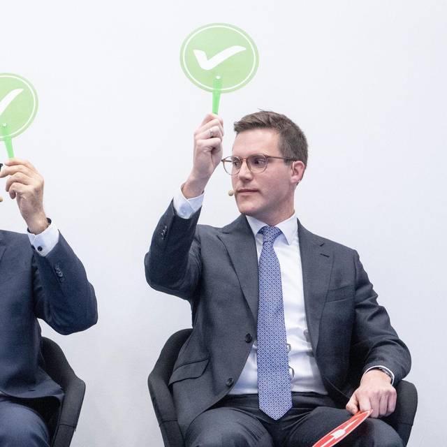 Cem Özdemir und Manuel Hagel