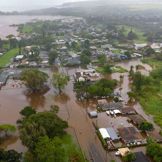 Überschwemmungen in Hawaii