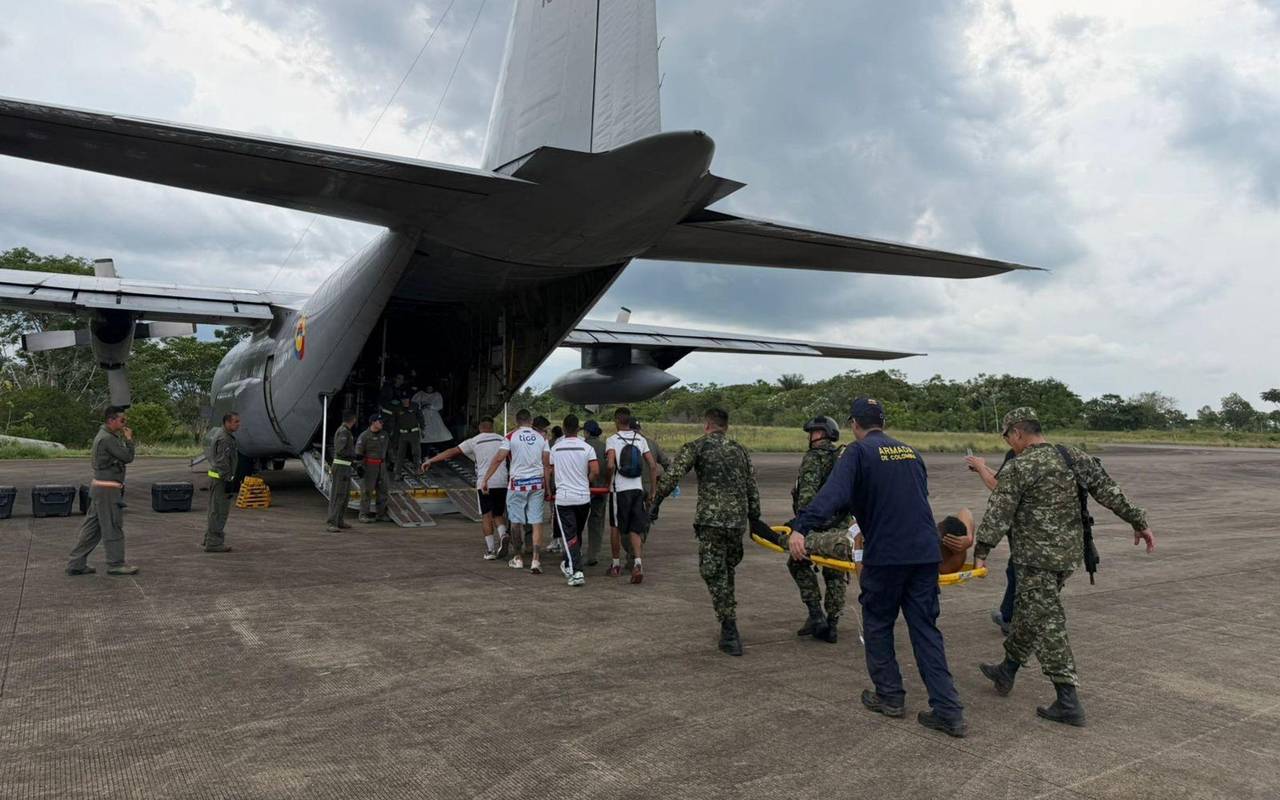Absturz von Militärflugzeug in Kolumbien