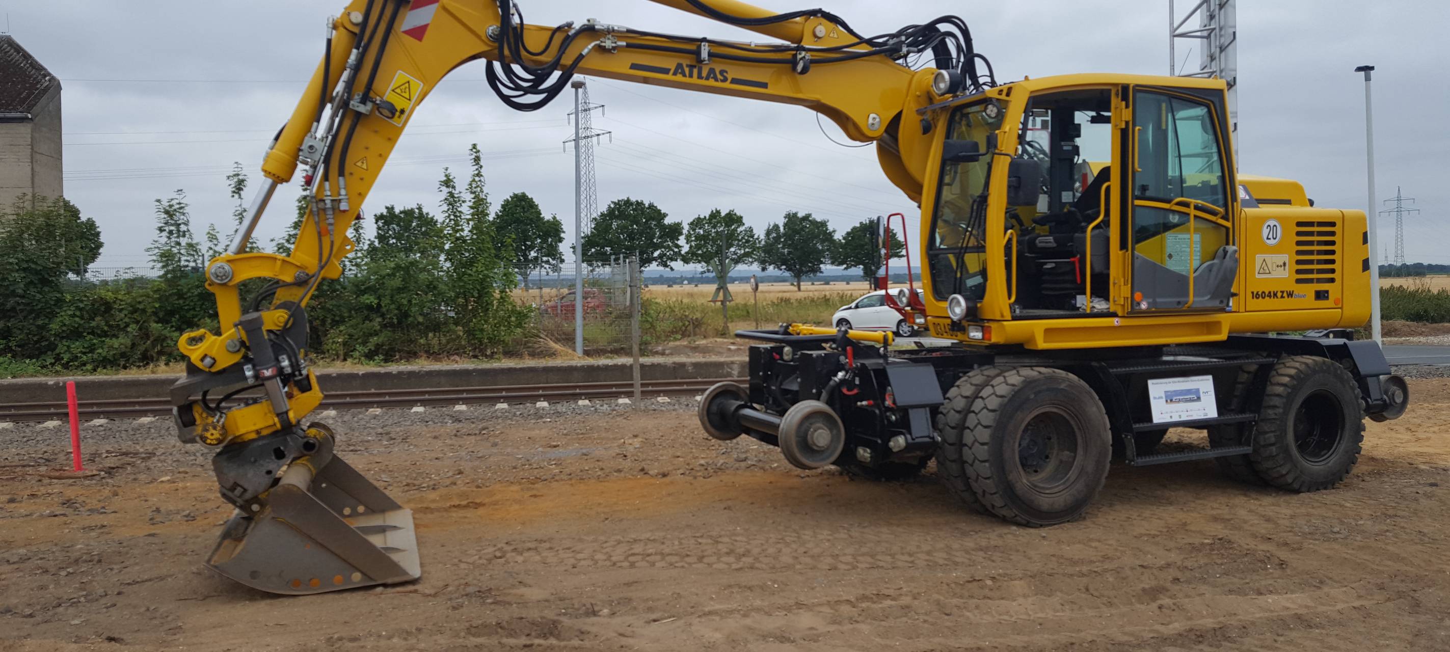 Spatenstich zum Ausbau der Bördebahn