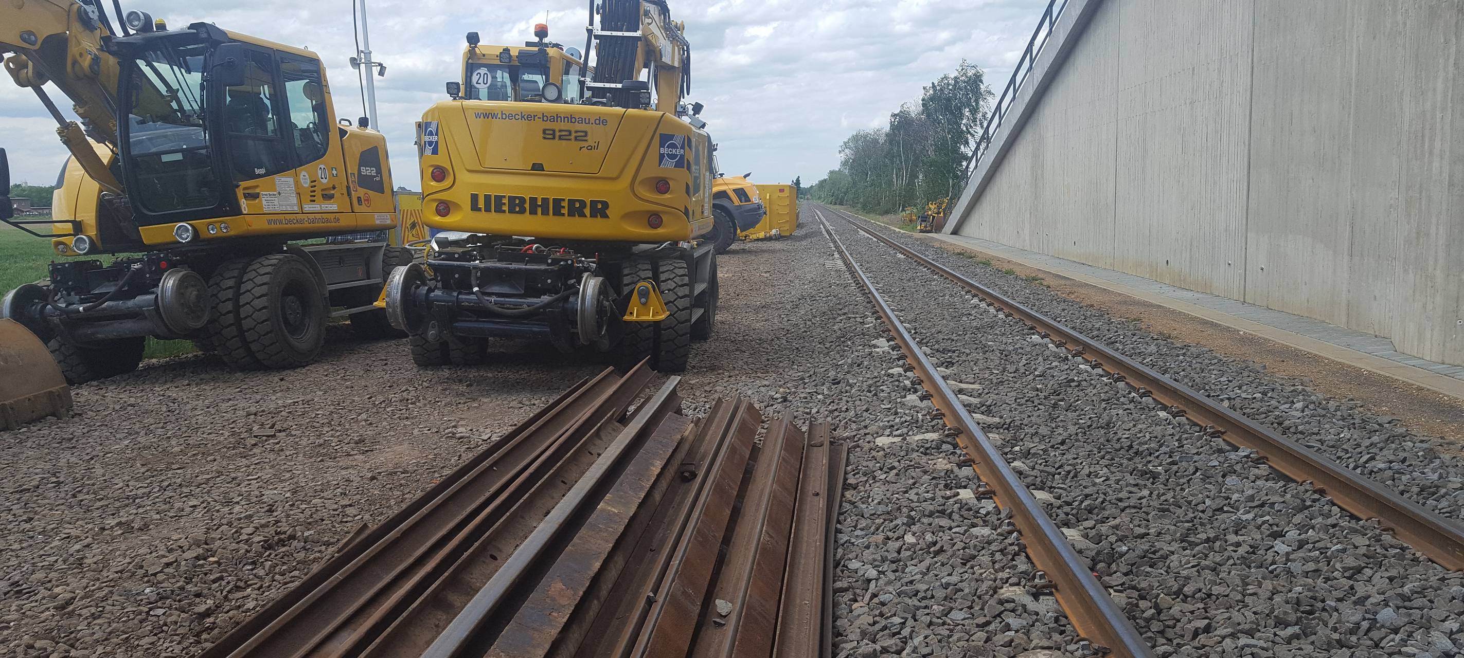 Spatenstich zum Ausbau der Bördebahn