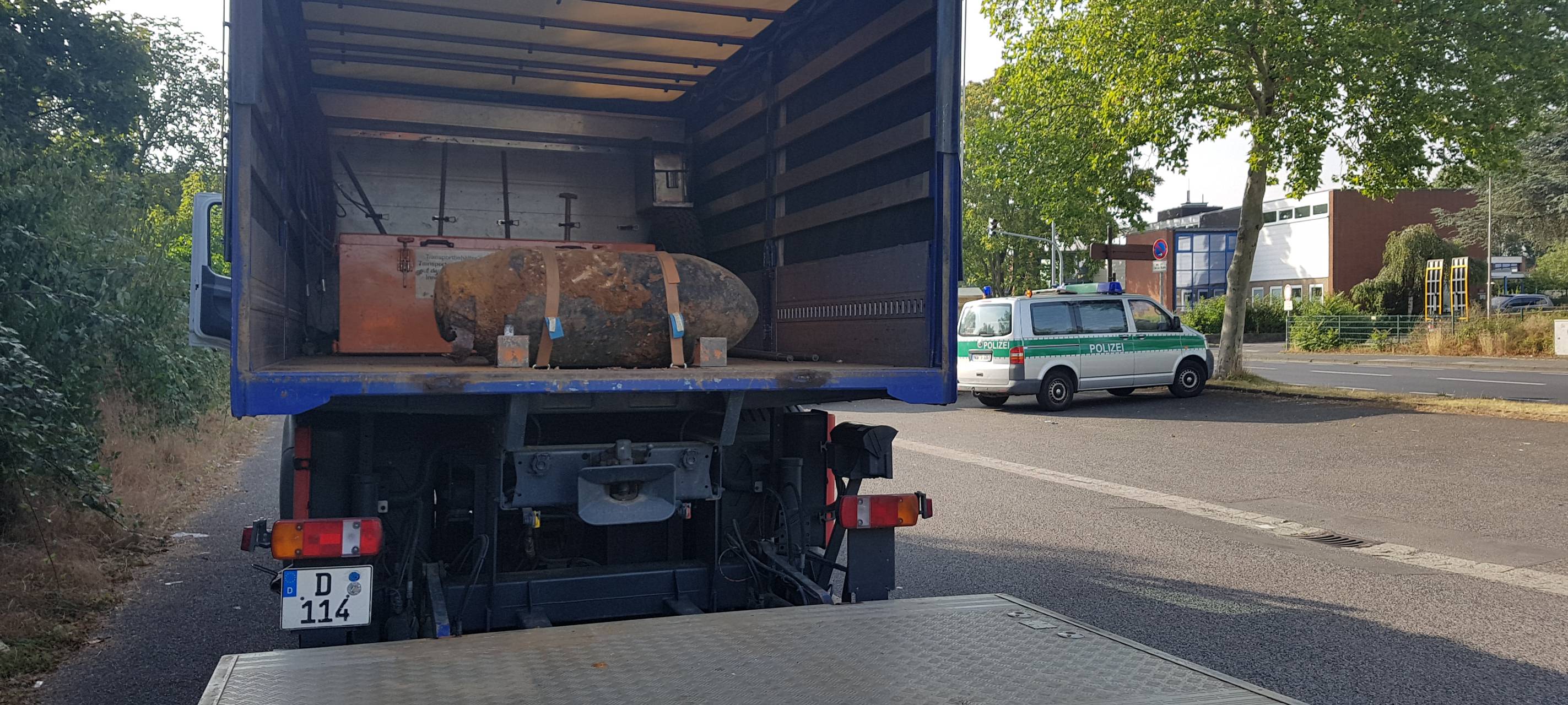 Bombenfund in Euskirchen - Erfolgreiche Entschärfung