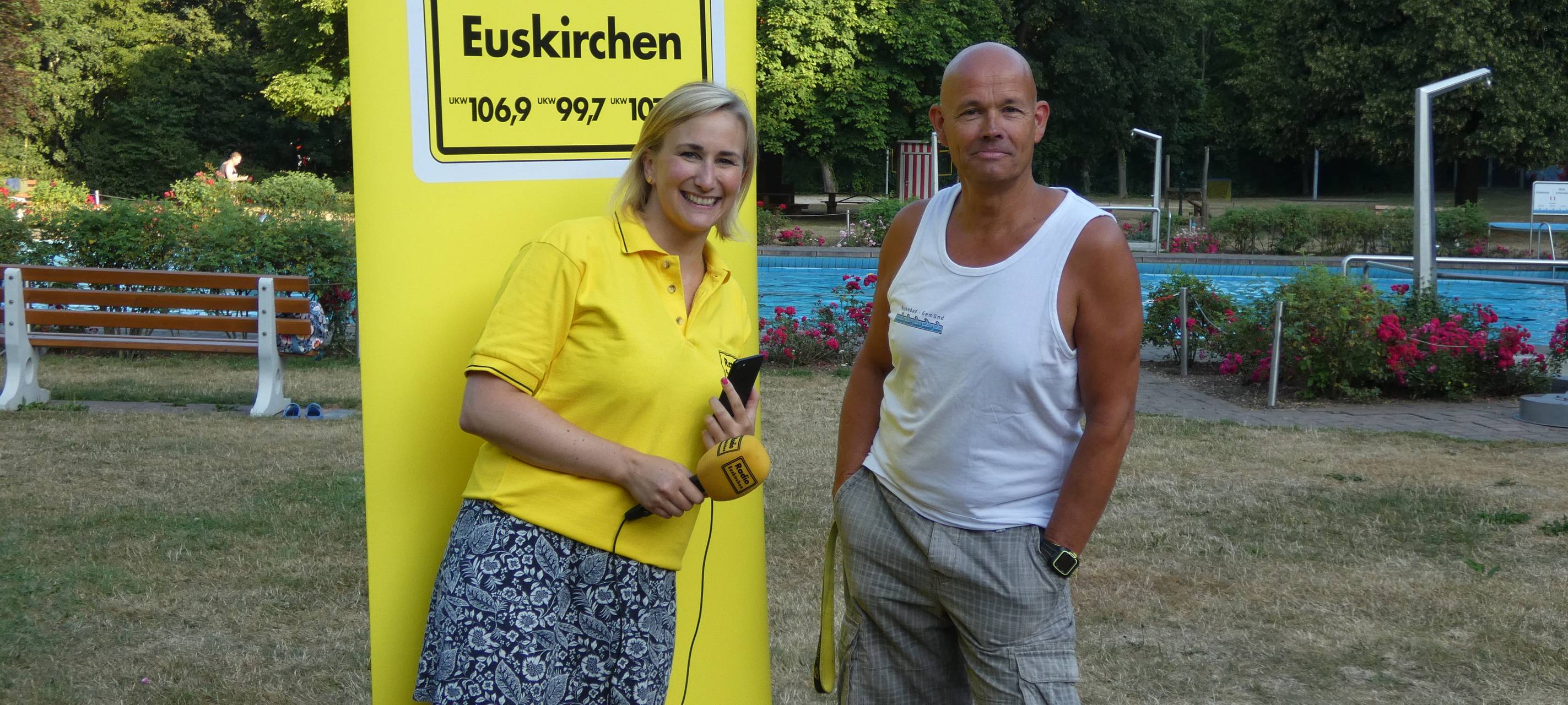 Radio Euskirchen im Rosenbad Gemünd