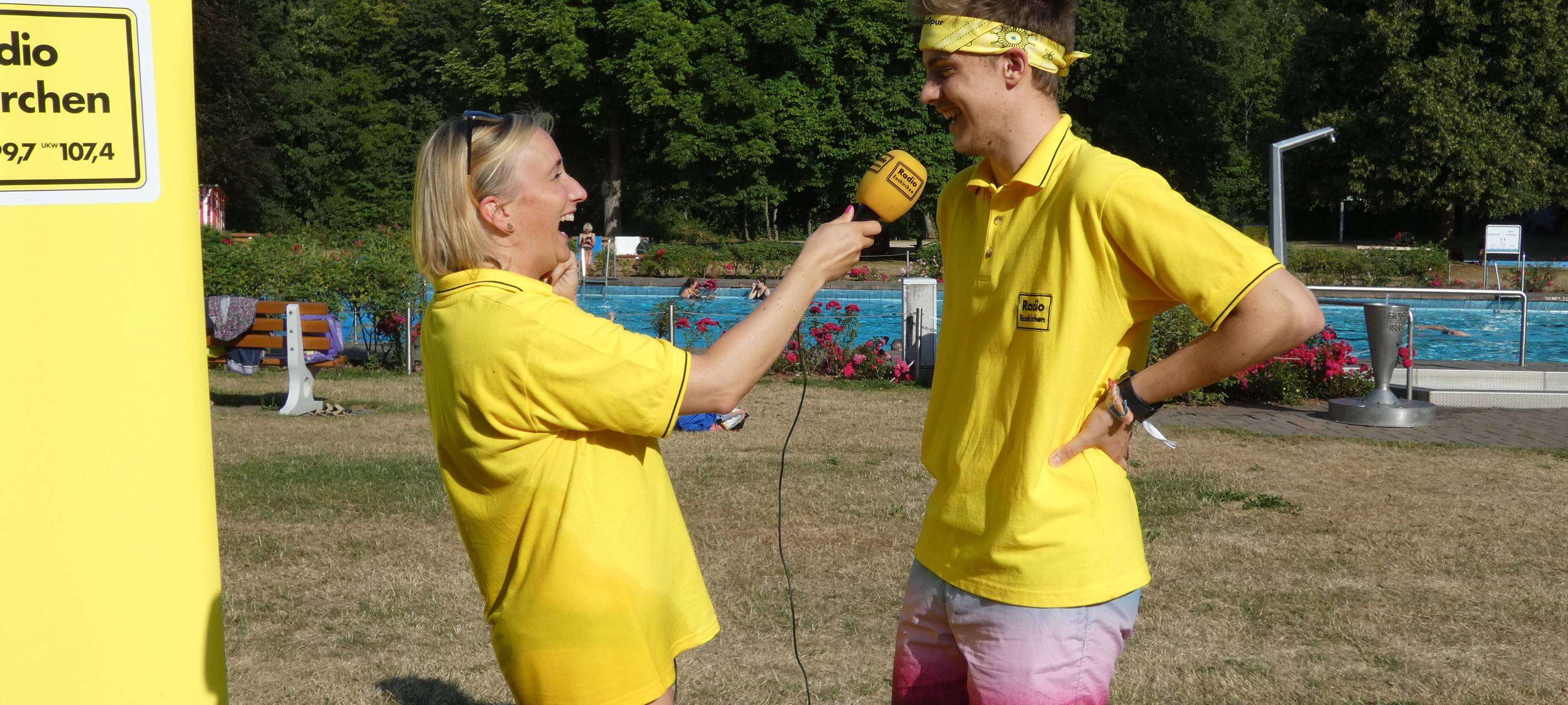 Radio Euskirchen im Rosenbad Gemünd
