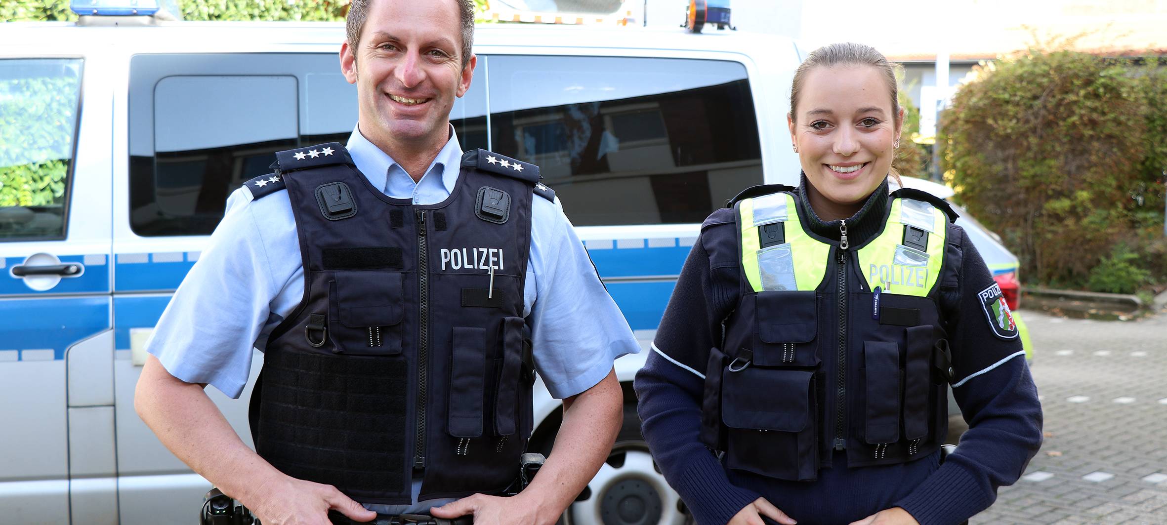 Neue Weste für Polizisten