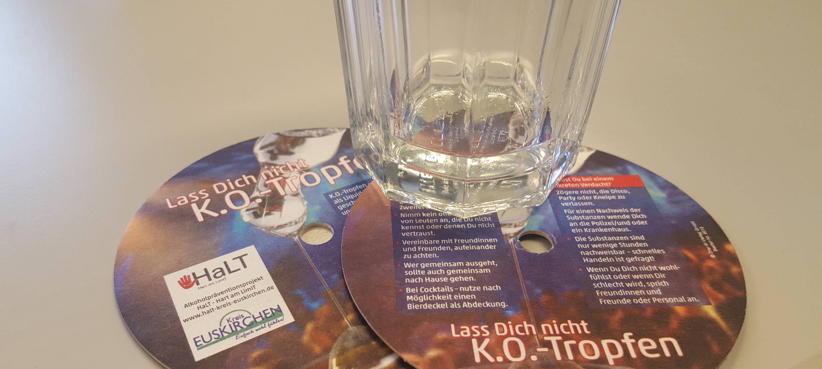 Warnung vor K.O.-Tropfen an Karneval