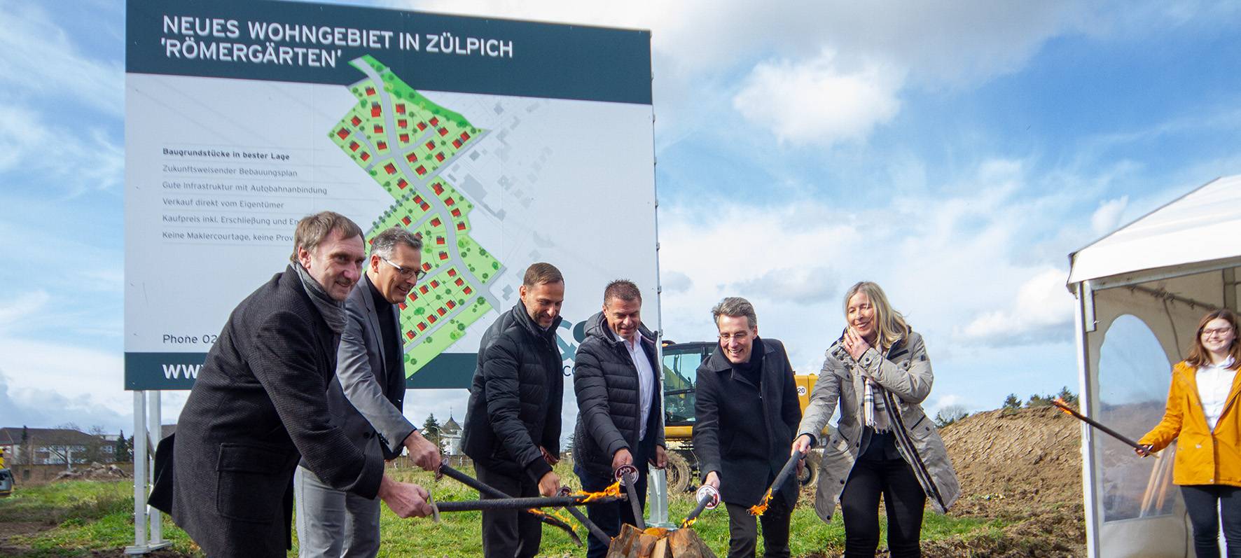 Erschließung der Römergärten startet
