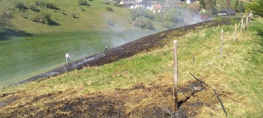 Flächenbrand in Nettersheim-Pesch