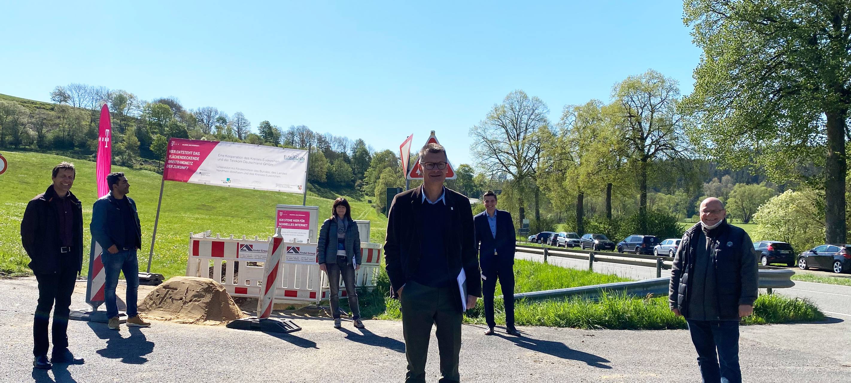 Breitbandprojekt in Dahlem startet