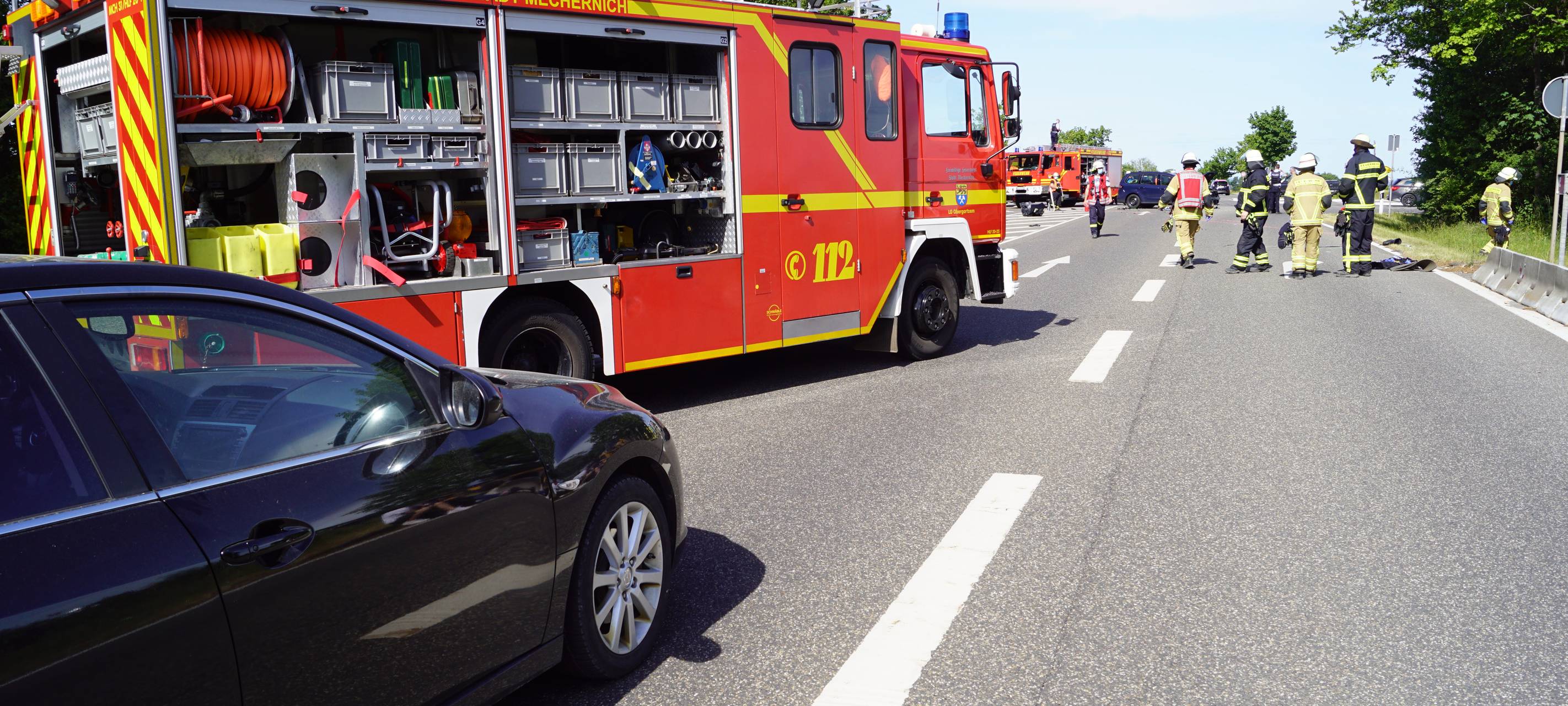 Zahlreiche Motorradunfälle am Pfingstwochenende