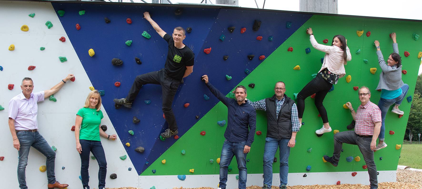 Boulderwand am Weißen Stein eingeweiht