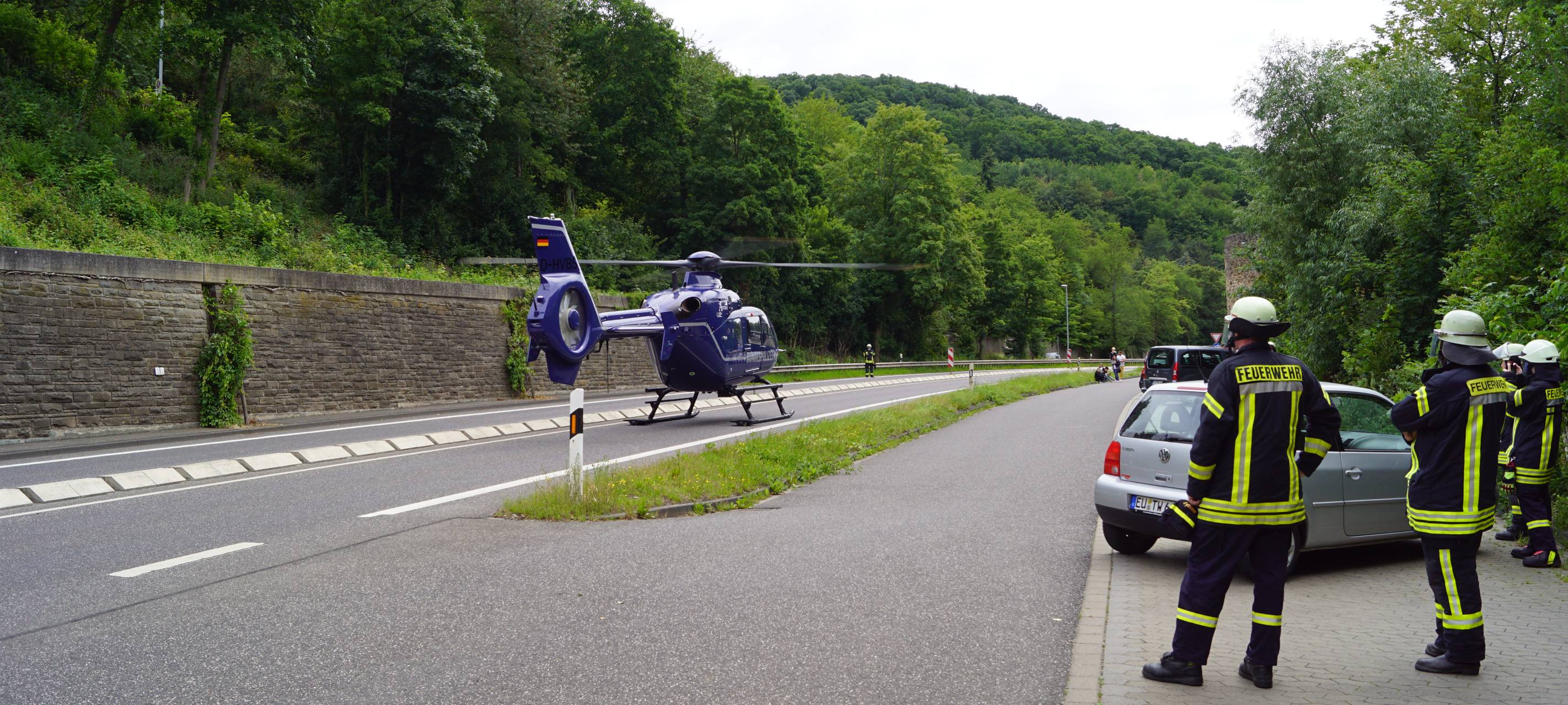 Schwere Unfälle in Bad Münstereifel und Blankenheim