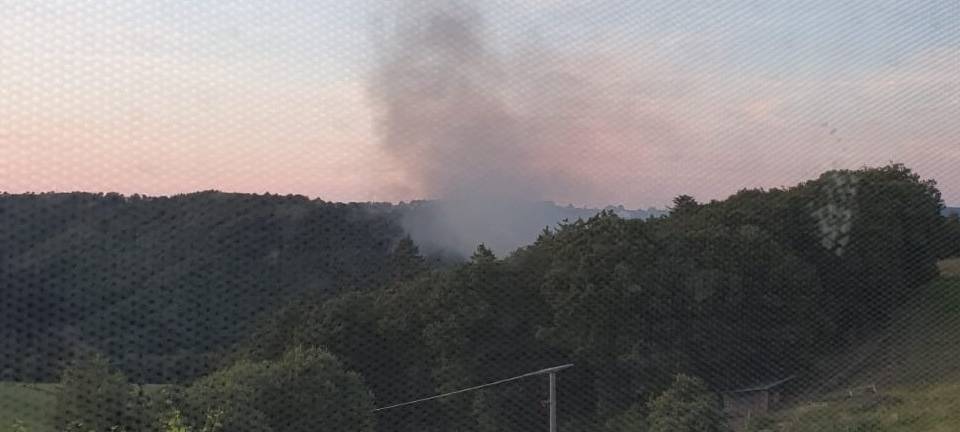 Feuer am Campingplatz Dieffenbachtal