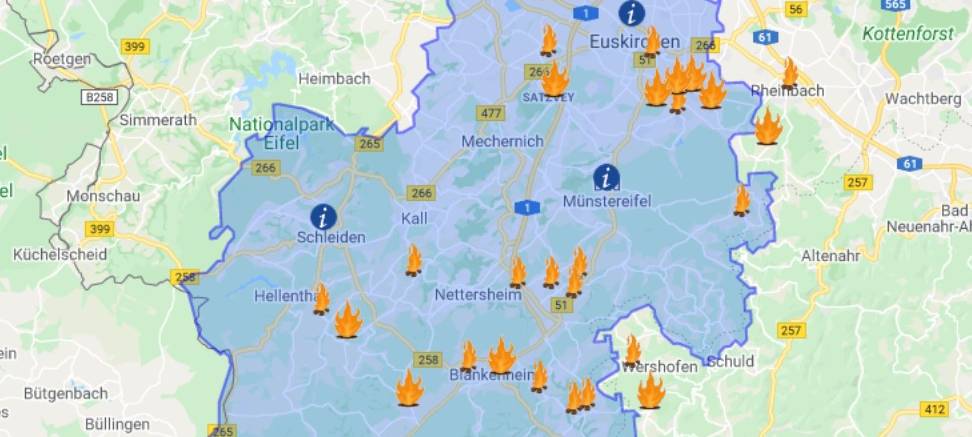 Kreis Euskirchen war Kernegion der Hexenverfolgung