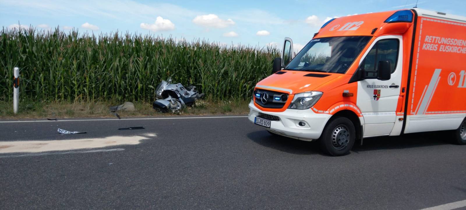 Unfall bei Zülpich-Langendorf