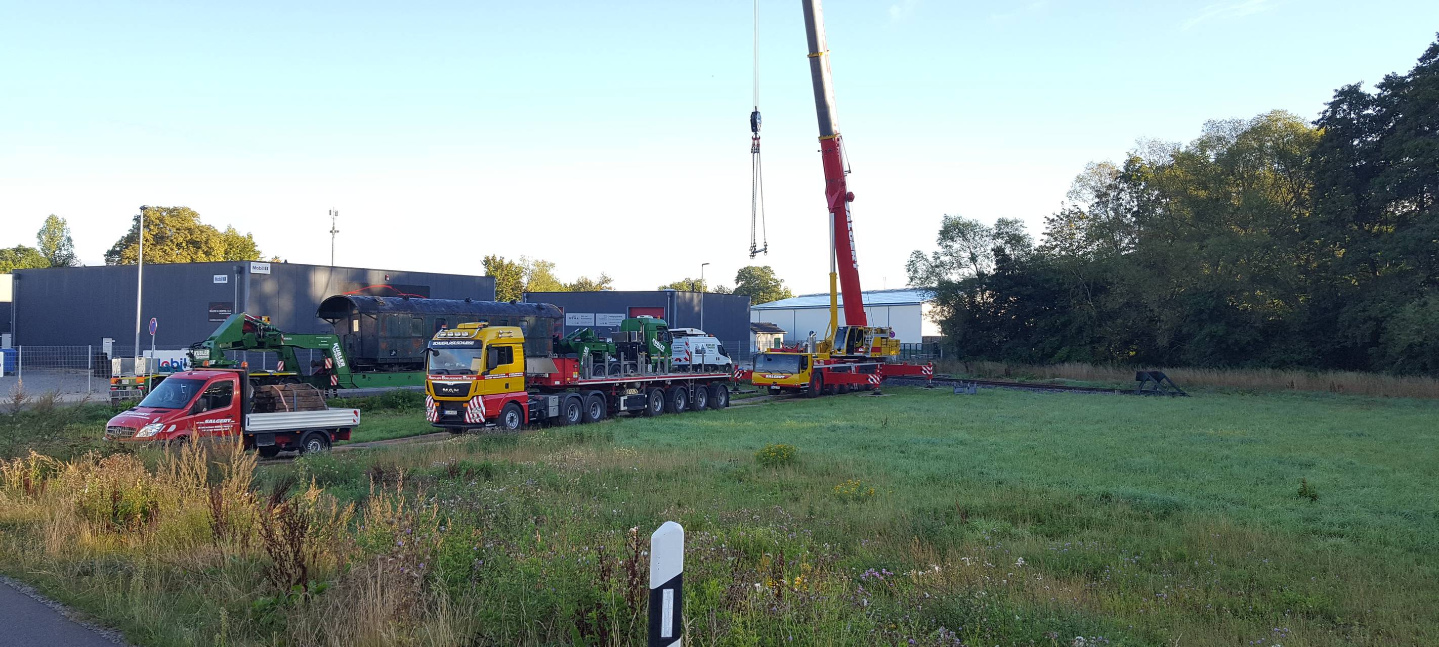 Kommt ein Zug nach Satzvey geflogen