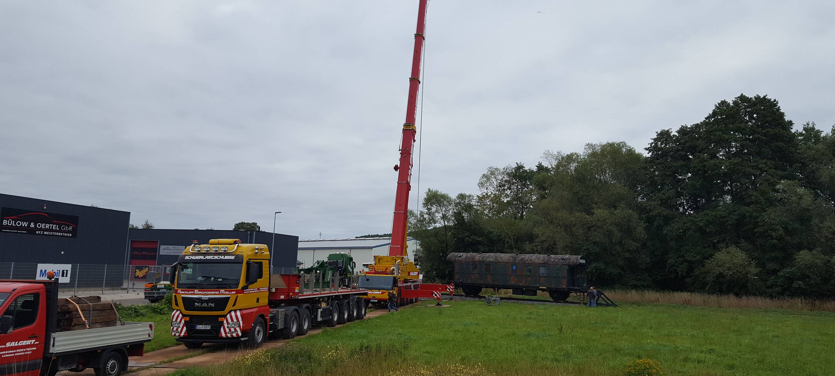 Kommt ein Zug nach Satzvey geflogen