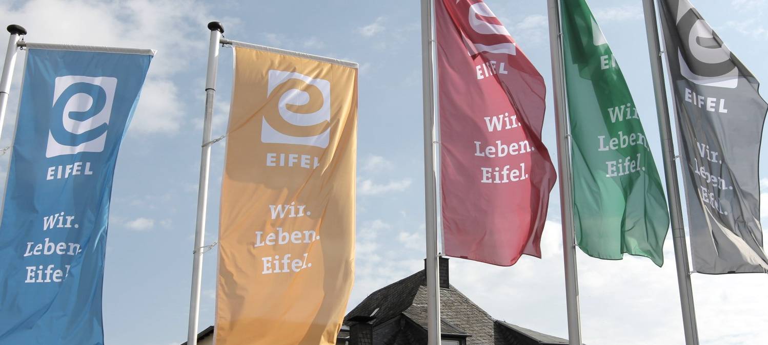 Werbekampagne für die Marke Eifel