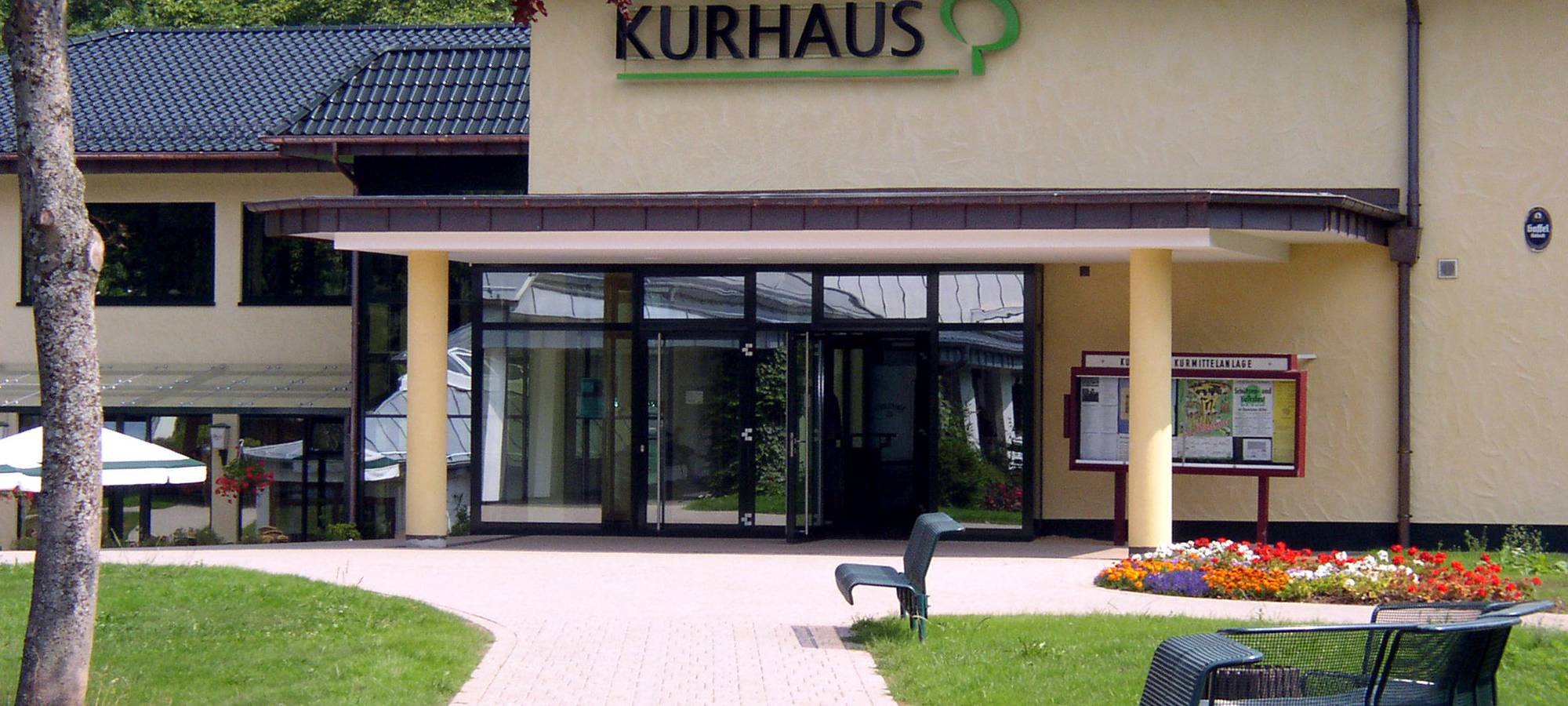 Großer Kursaal in Gemünd marode